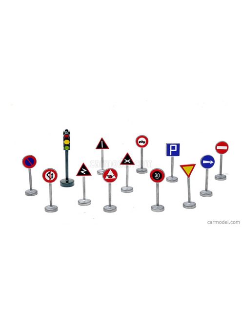 Officina-942 - Accessories Segnali Stradali + Semaforo - Traffic Signs And Traffic-Lights