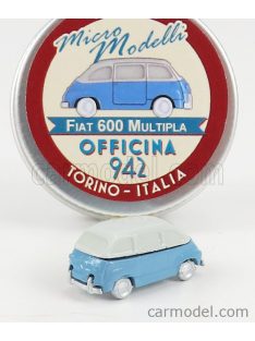 Officina-942 - Fiat 600 Multipla 1956 Light Blue Grey