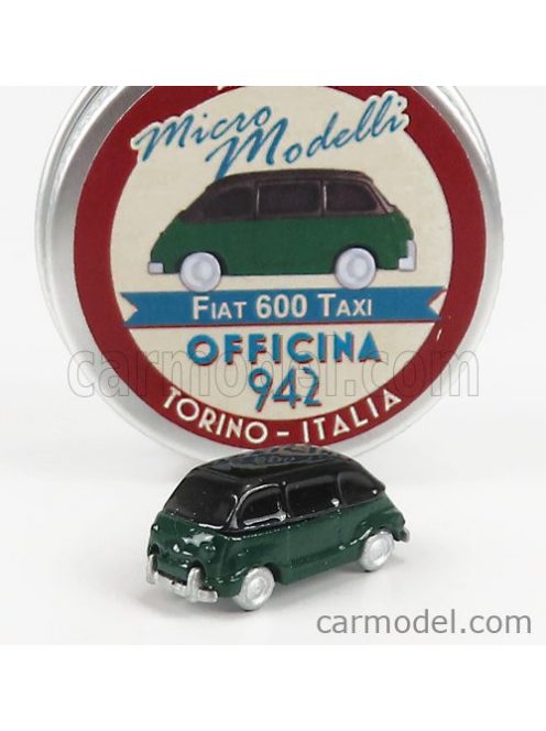 Officina942 - Fiat 600 Multipla Taxi 1956 Green Black