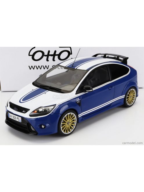 Otto-Mobile - Ford England Focus Rs Mkii 2010 - 24H Le Mans Tribute Blue White