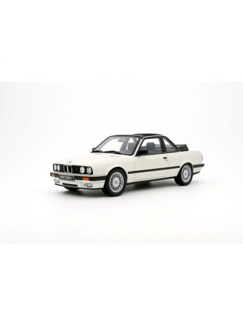 Otto mobile - 1:18 BMW 325i (E30) TC2 Baur Semiconvertible White 1988 – Limited Edition - OTTOMobile