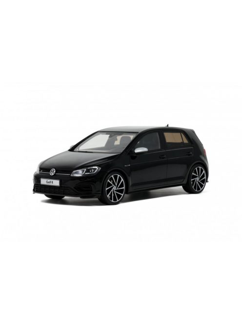 Otto mobile - 1:18 VOLKSWAGEN GOLF VII R BLACK 2017 - OTTOMOBILE