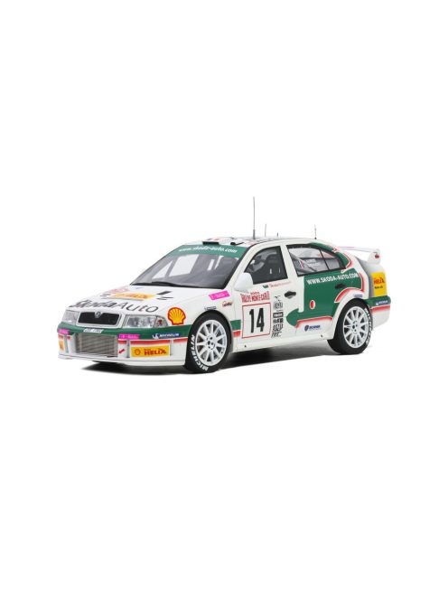 Otto mobile - 1:18 SKODA OCTAVIA WRC WHITE #14 D. AURIOL RALLYE MONTE CARLO 2003 - OTTOmobile