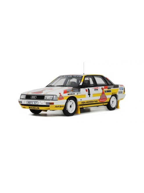 Otto mobile - 1:18 AUDI 200 QUATTRO WHITE MONTE CARLO 1987 - OTTOMOBILE