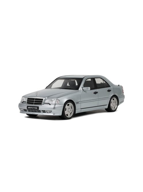 Otto mobile - 1:18 Mercedes-Benz C36 AMG W202 Silver 1990 - OTTOMOBILE