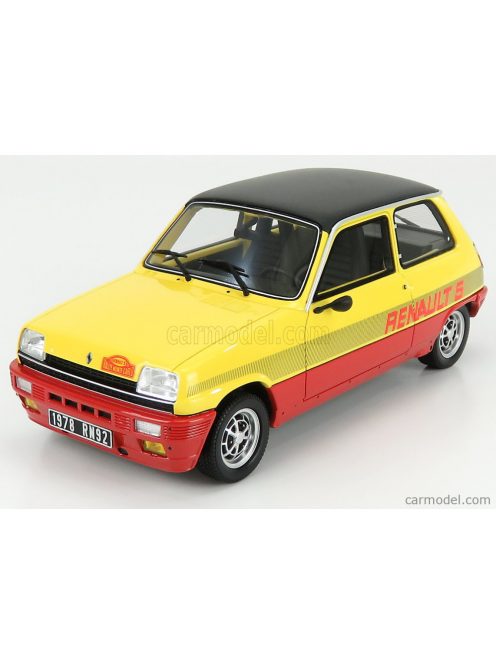 Otto-Mobile - Renault R5 Ts Montecarlo 1982 Red Yellow Black