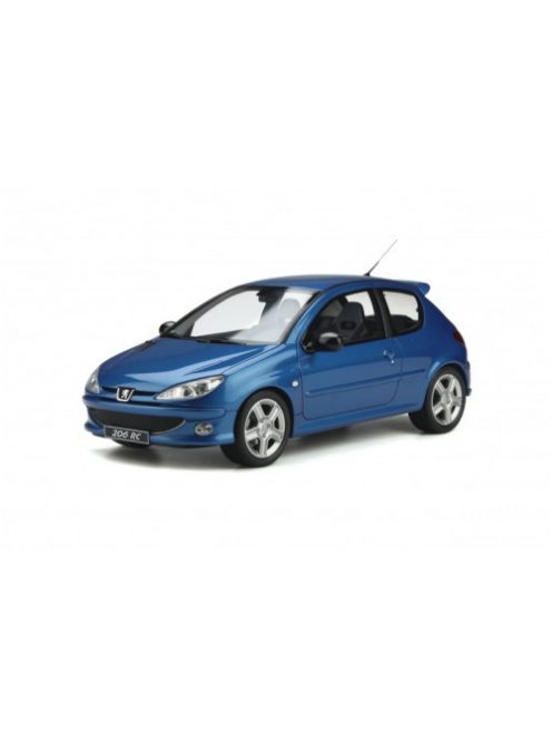 Ottomobile - 1:18 Peugeot 206 Rc Recife Blue 2003