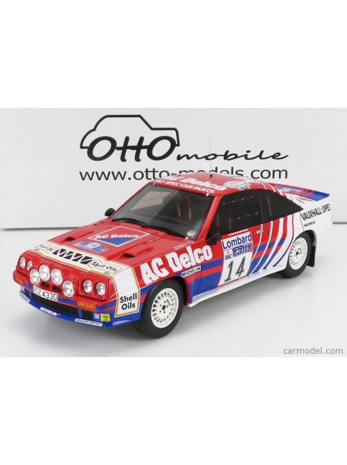 Otto-Mobile - Opel Manta 400 R Team Euro Opel N 14 Rally Rac Lombard 1985 J.Mcrae - I.Grindrod Red Blue White