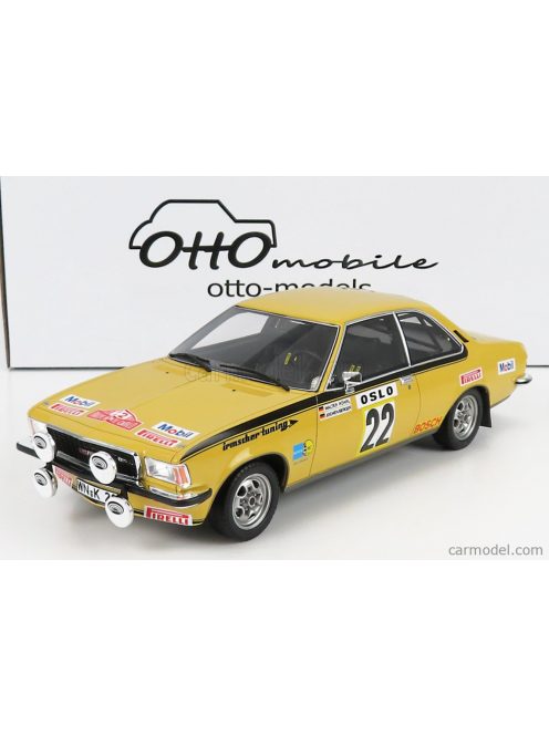 Otto-Mobile - Opel Commodore B Gs/E N 22 Rally Montecarlo 1974 W.Rohrl - J.Berger Yellow