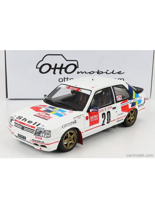 Otto-Mobile - Peugeot 309 Gti Gr.A N 20 Rally Montecarlo 1990 F.Delecour - Tilber White