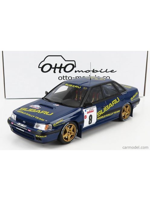 Otto-Mobile - Subaru Legacy Rs Gr.A N 8 Rally Tour De Corse 1993 C.Mcrae - D.Ringer Blue Yellow