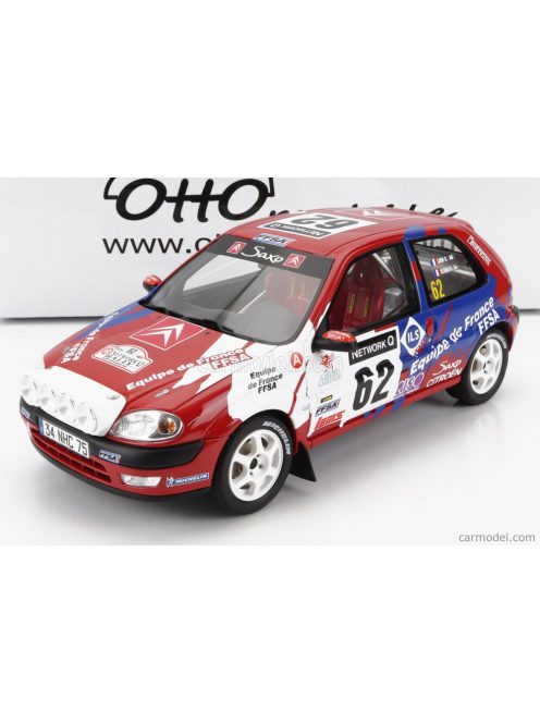 Otto-Mobile - Citroen Saxo Vts (Night Version) N 62 Rally Rac Lombard 2000 S.Loeb - D.Elena Red White Blue