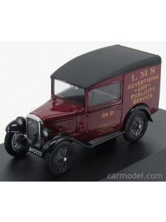   Oxford-Models - Austin Seven Rn Van Publicitaire Lms Service 1923 Bordeaux Black