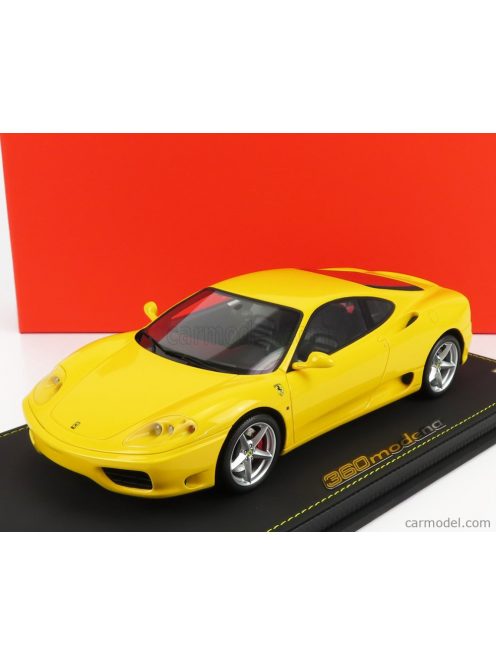 Bbr-Models - Ferrari 360 Modena 1999 - F1 Gear Box - Cambio F1 - Con Vetrina - With Showcase Yellow