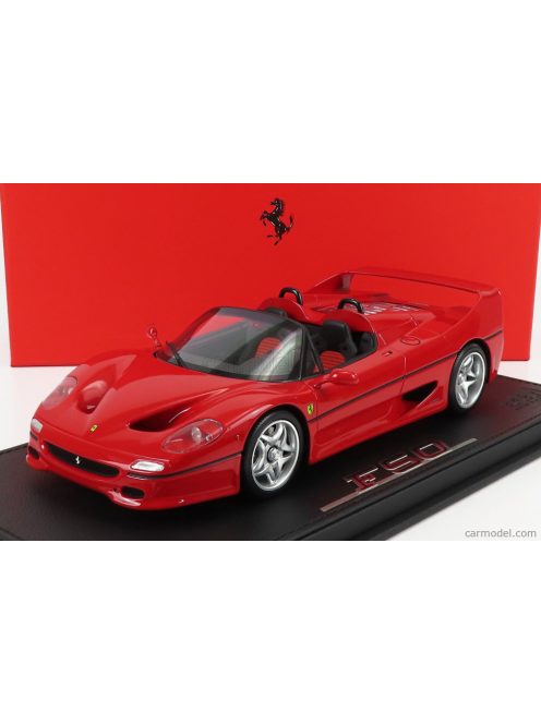 Bbr-Models - Ferrari F50 Spider 1995 - Con Vetrina - With Showcase Rosso Corsa 322 - Red