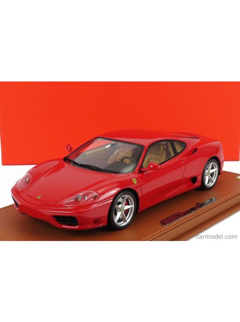 Bbr-Models - Ferrari 360 Modena 1999 - Manual Gear Box - Cambio Manuale - Con Vetrina - With Showcase Red