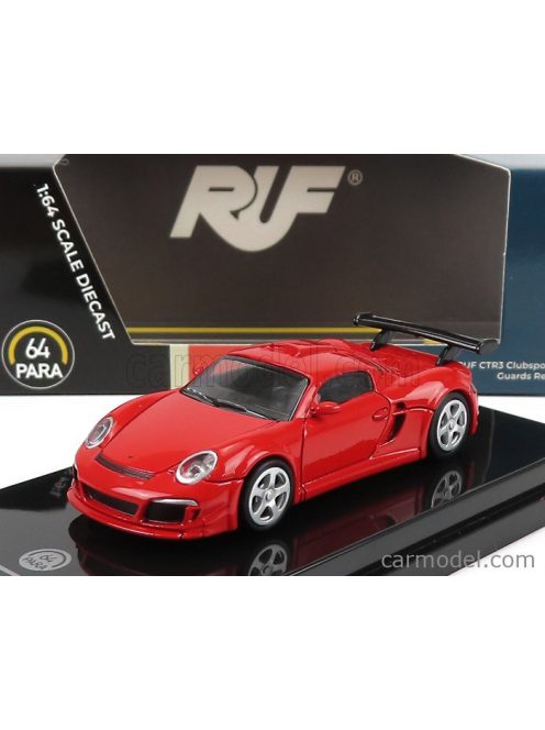 Paragon-Models - Porsche Ctr3 Ruf Clubsport (Base 911) 2012 Red