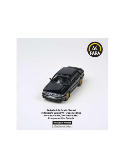 Para64 - 1:64 Mitsubishi Galant Vr-4 Left Hand Drive, Cosmic Blue