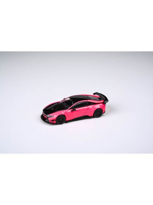 Para64 - 1:64 2019 Liberty Walk Bmw I8, Lhd, Hot Pink With Black Accent