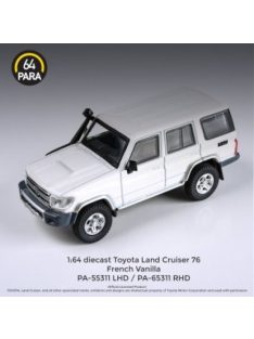   Para64 - 1:64 Toyota Land Cruiser Lc76 Left Hand Drive, French Vanilla