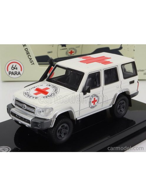 Paragonmodels - Toyota Land Cruiser 76 Irc Comite International Geneve Medical Car 2017 White