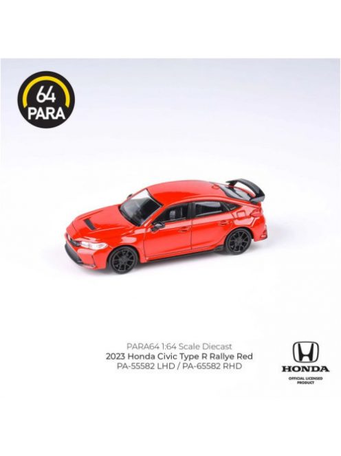 Para64 - 1:64 Honda Civic Type R Fl5 2023 Rally Red (Lhd)