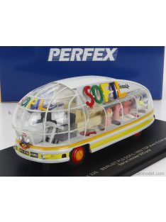   Perfex - Berliet Pl5 Truck Sofil Avec Eclairage Led 1952 Grey Yellow