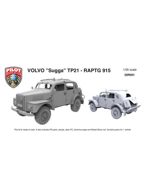 Pilot Replicas - 1/48 3D printed VOLVO Sugga TP21 - RAPTG 915