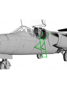   Pilot Replicas - 1/48 3D printed ladder in one piece that fits SAAB SK60 / SAAB 105