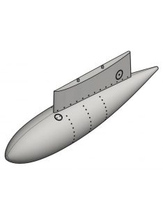   Pilot Replicas - 1/48 SAAB 29 Tunnan Drop Tank type 1 without fins