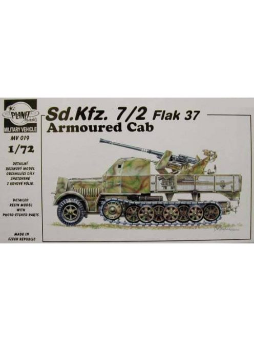 Planet Models - Sd.Kfz 7/2 mit Flak 37