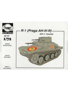 Planet Models - R-1/AH-IV-R WWII Tankette Rumania, WWII