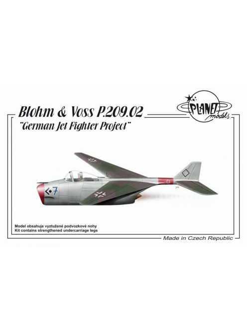 Planet Models - Blohm & Voss P.209 German Jet Fighter Project