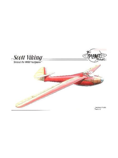 Planet Models - Scott Viking British Pre WWII Sailplane