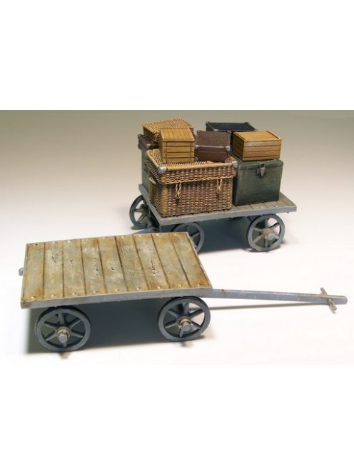 Plus Model - Railway car on baggages