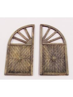 Plus Model - Wooden gate - round