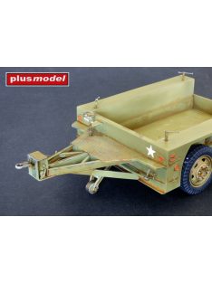 Plus model - 1/35 US trailer M7 tandem axle