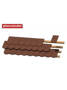 Plus model - 1/35 Roof tiles smooth  140pcs