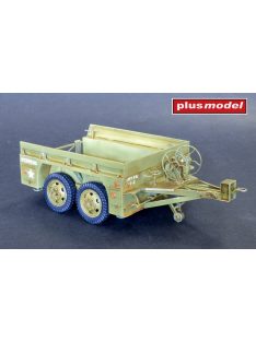 Plus model - 1/35 US trailer M13 tandem axle