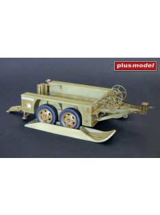 Plus model - 1/35 US trailer M18 tandem axle