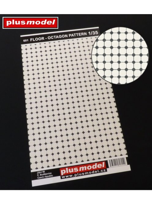 Plus model - 1/35 Floor – octagon pattern