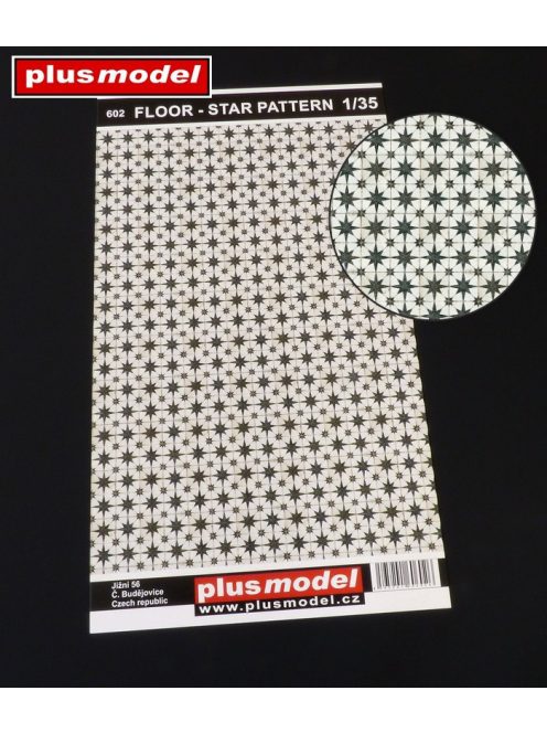 Plus model - 1/35 Floor – star pattern