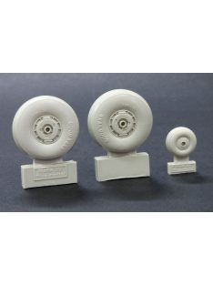 Plus model - C-47 Skytrain wheels with cover