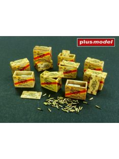 Plus model - US ammunition boxes with cartons of charges