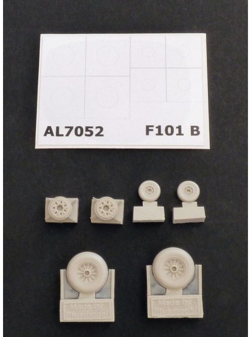 Plus model - F-101B Woodoo wheels