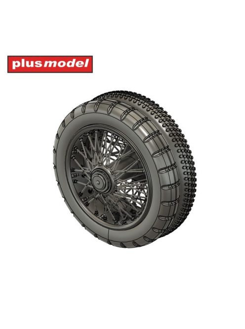 Plus model - 1/35 Wheels for british armored car RR