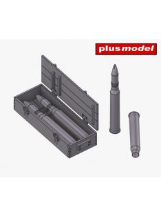 Plus model - 1/35 Ammunitions 75 mm for Panther