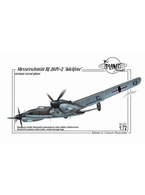 Planet Models - Messerschmitt Bf 261V-2 Adolfine