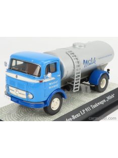   Premium Classixxs - Mercedes Benz Lp911 Tanker Truck Transport Milk Milchhof Nurnberg 1963 Light Blue Silver