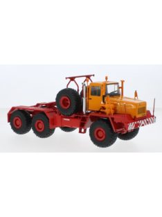   Premium Classixxs - FAUN KOLOSS TRACTOR TRUCK 6x6 3-ASSI 1986 ORANGE RED